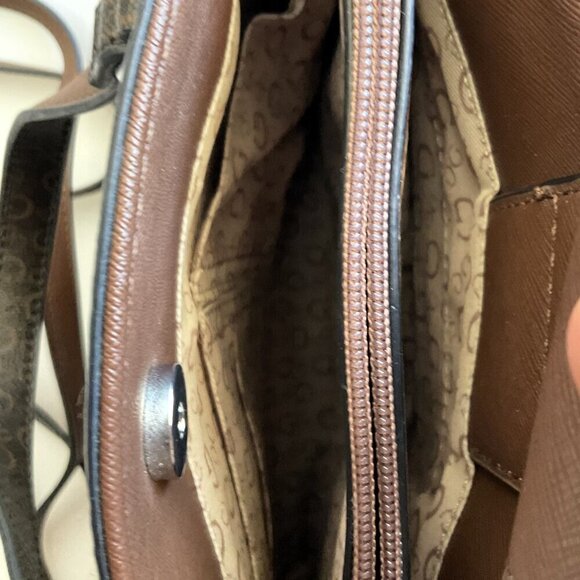 GUESS LOS ANGELES LOGO PURSE TOTE CROSSBODY LIKE NEW - Picture 16 of 16